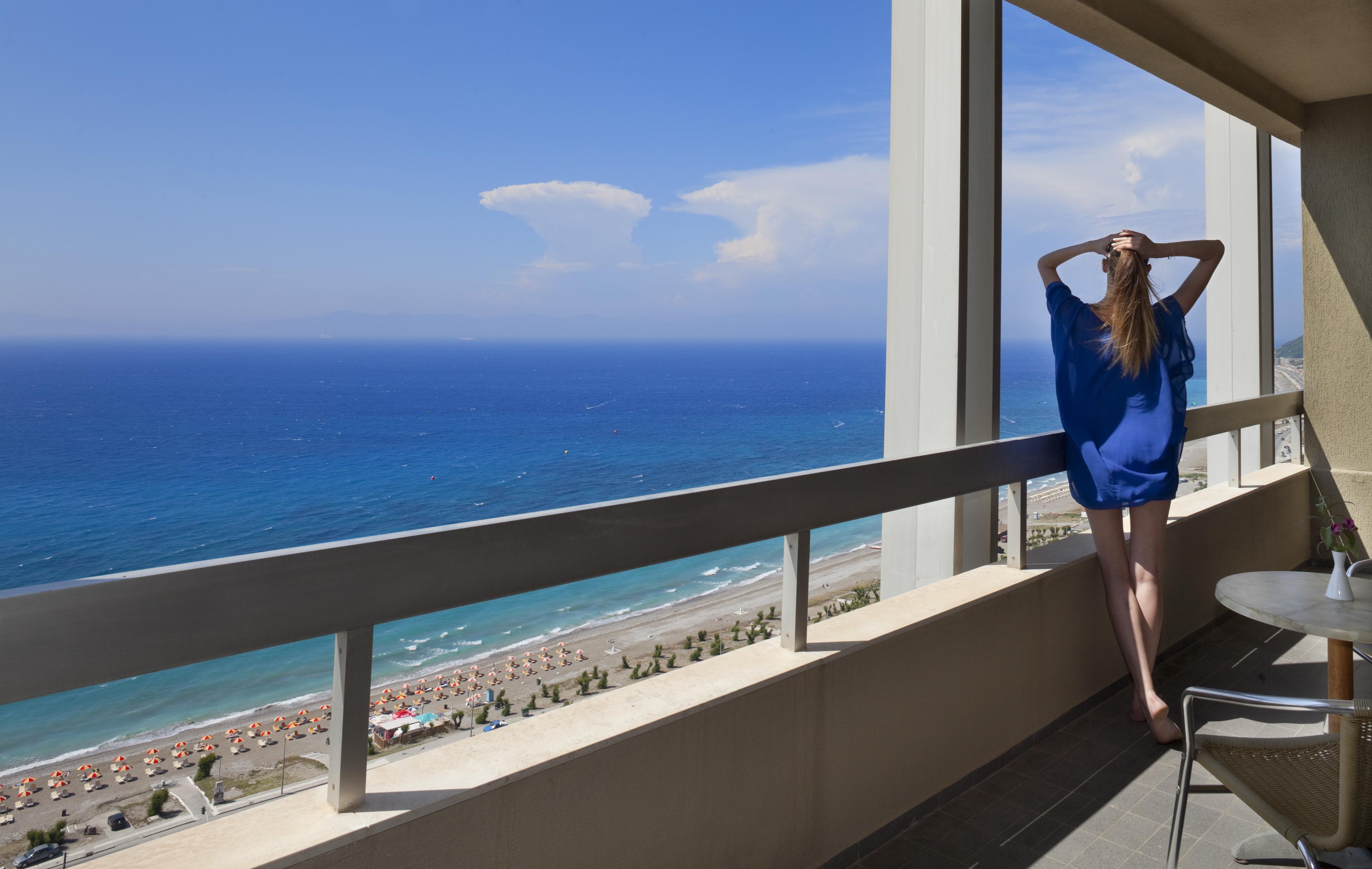 Rodos Palace Hotel Ixia  Esterno foto A balcony